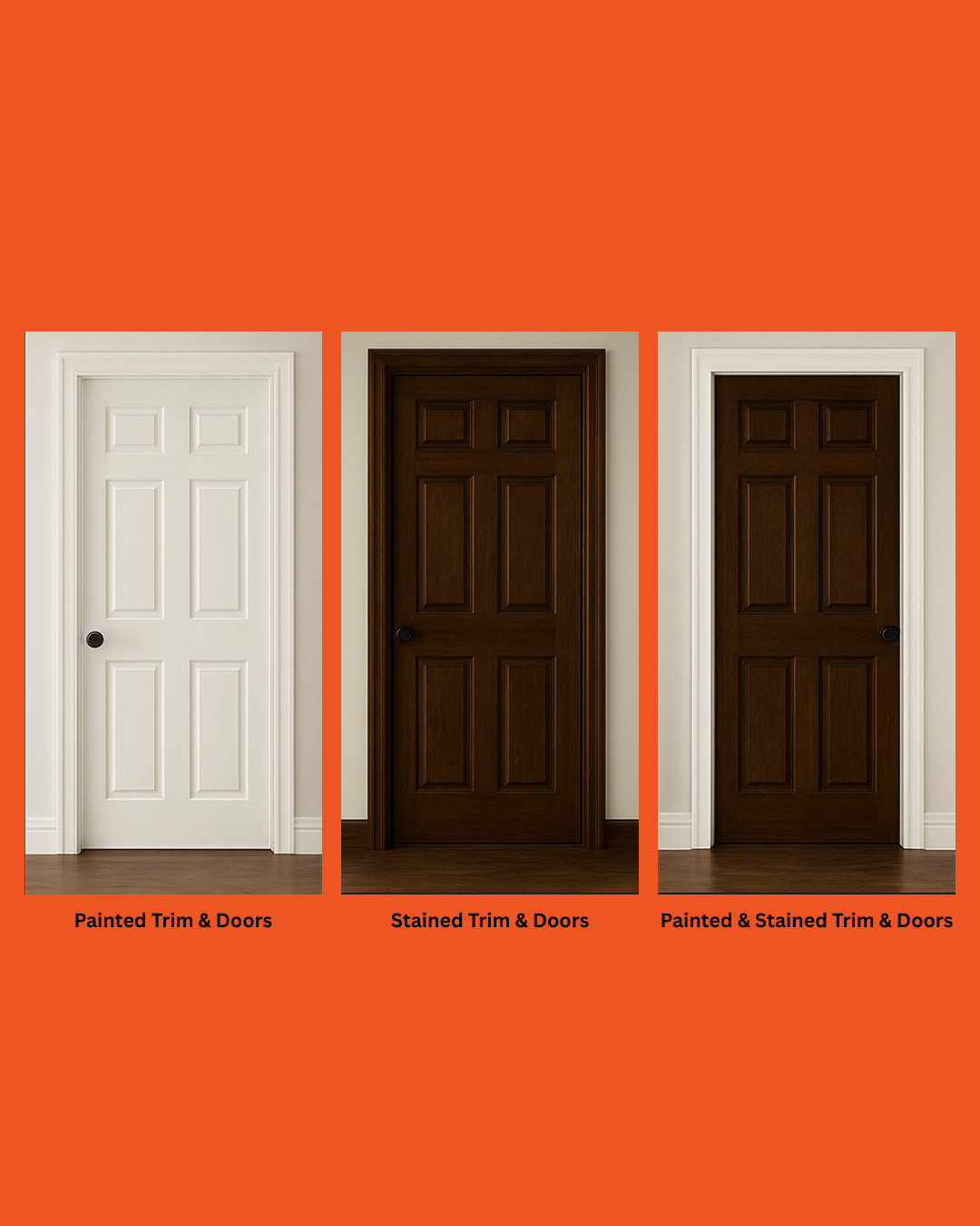 The Pros and Cons of Mixing Painted & Stained Finishes